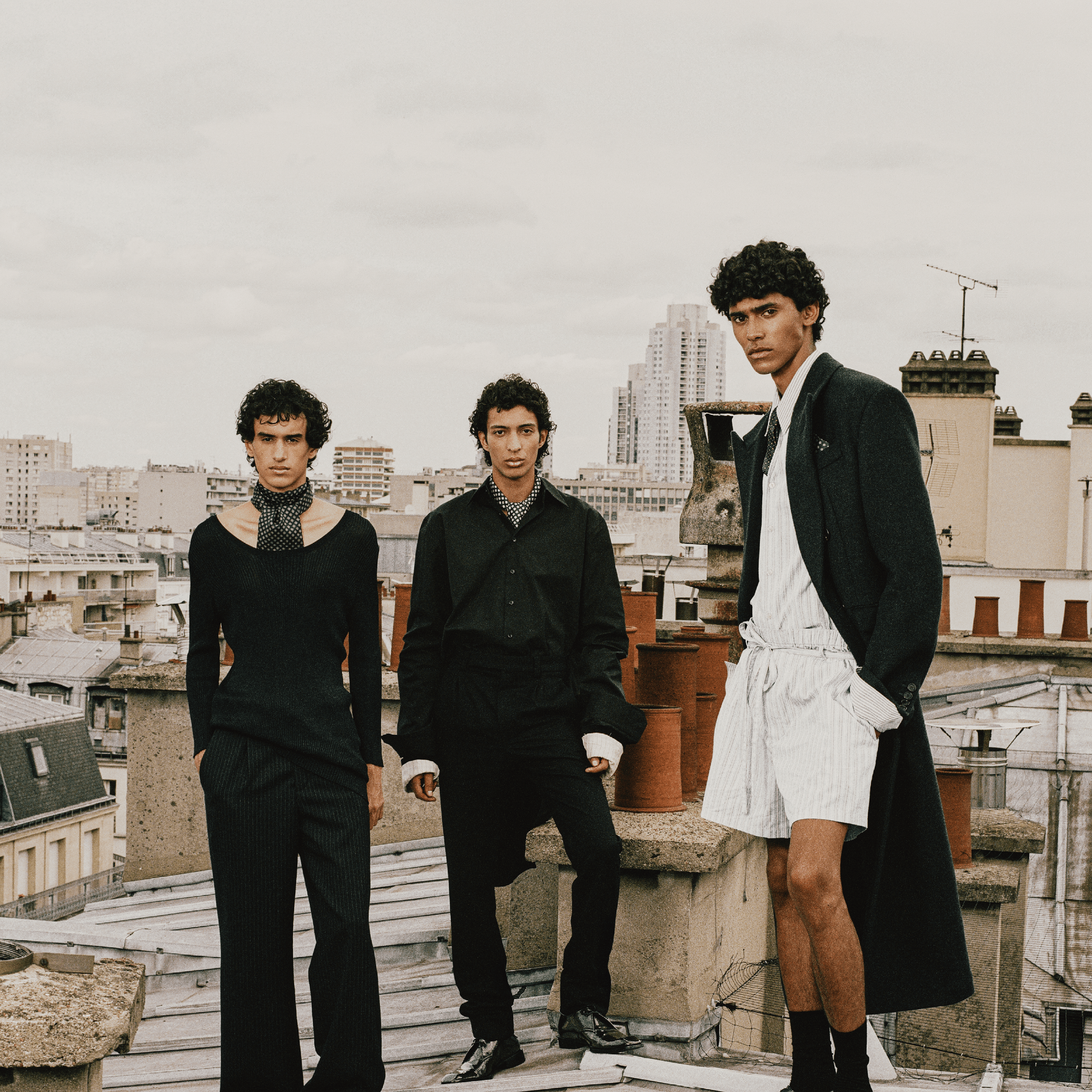 Saint Laurent Finds a New Horizon in After-Hours Dressing for